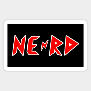 Rocking Nerd Sticker